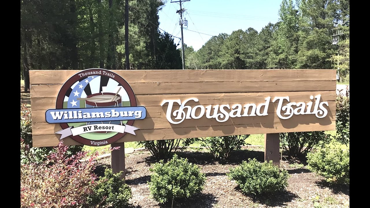 Thousand Trails RV Park, Williamsburg, VA