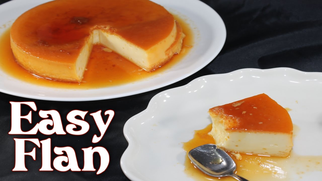 Простой флан ~ с использованием формы Flanera Pan