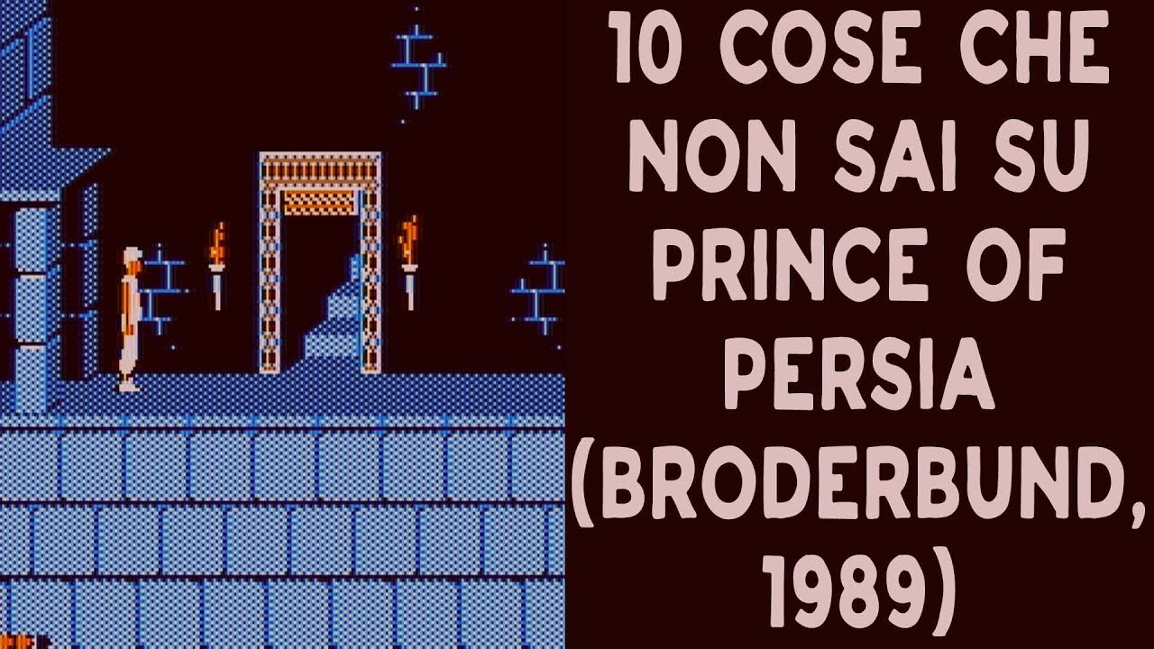 10 COSE CHE NON SAI SU PRINCE OF PERSIA 1989 STORIA E CURIOSITÀ - THE 80s DATABASE