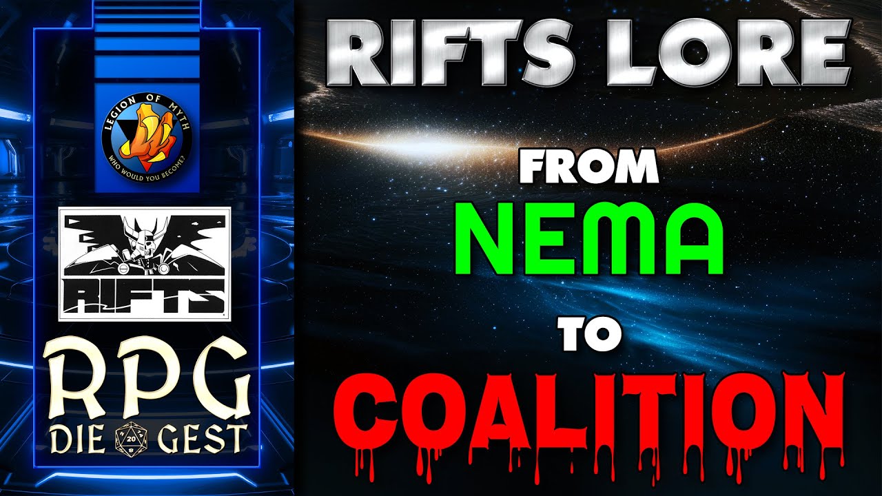 RIFTS RPG lore: How did EVIL evolve from NEMA to The Coalition?