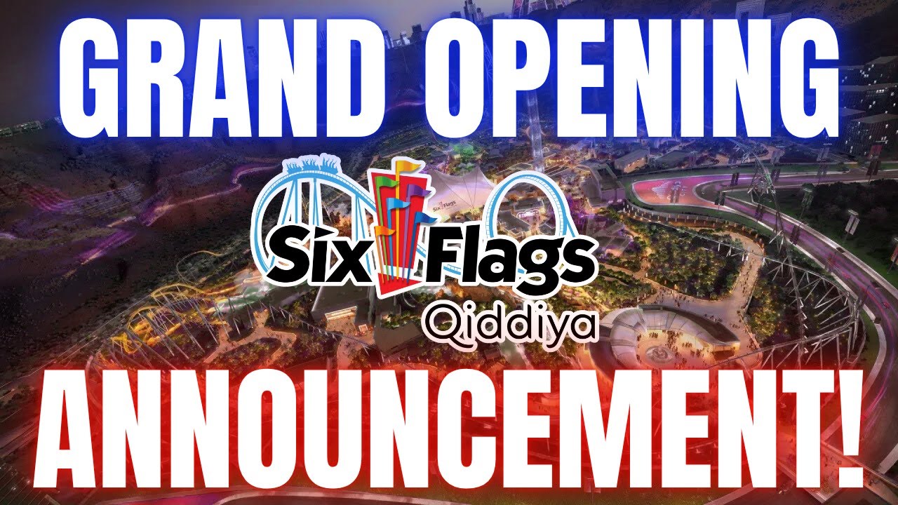 🚨 ОБЪЯВЛЕНА ДАТА ОТКРЫТИЯ Six Flags Qiddiya City! | Самый БЕЗУМНЫЙ тематический парк в мире!