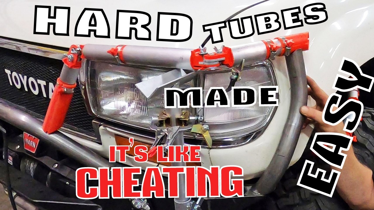 How To Bend Impossible Tubes!! - Custom Bumper Fab w/ Tube Bending Jig
