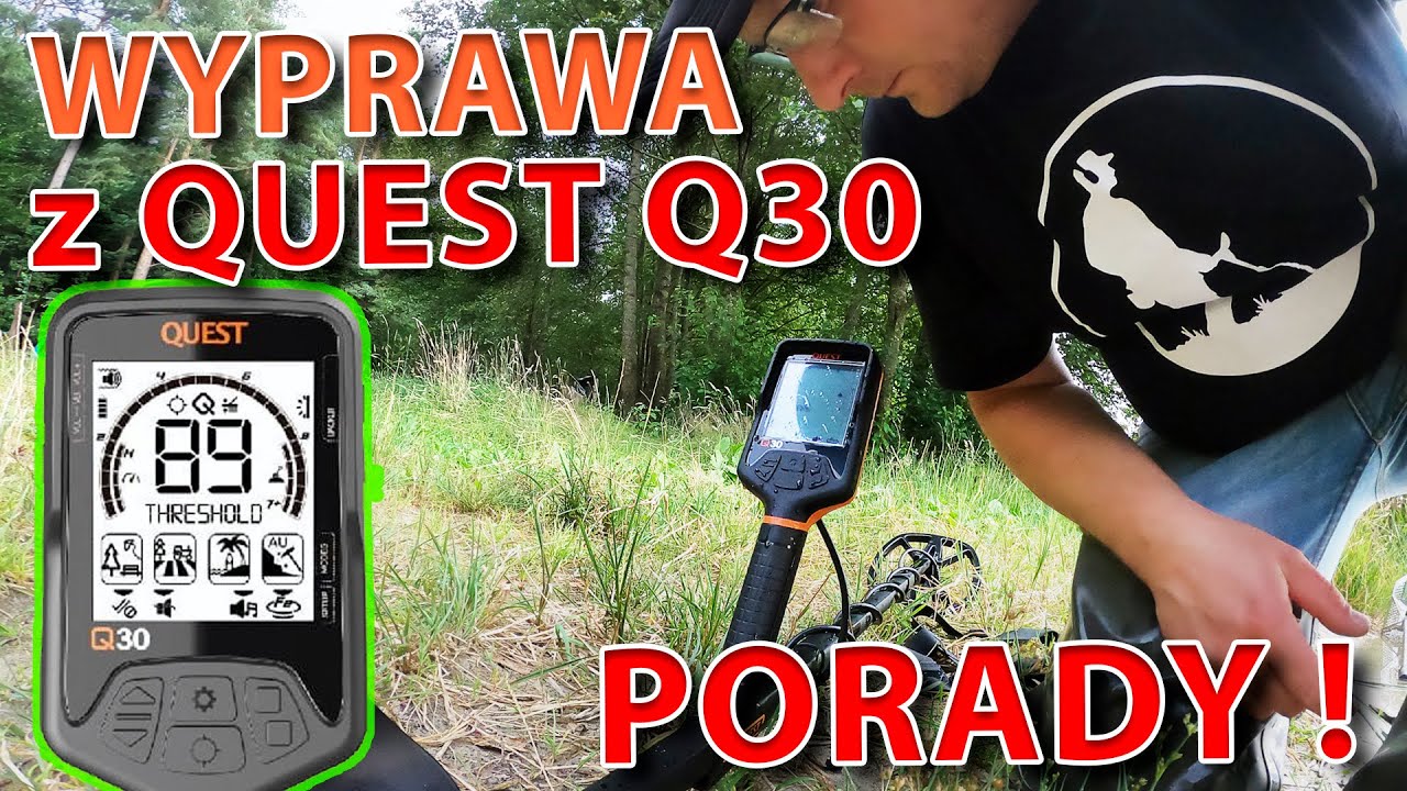 Wykrywacz metali Quest q30 Porada, monety