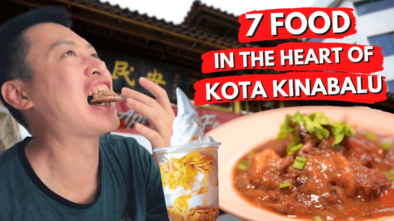7 Food to try in center of Kota Kinabalu | Gaya Street |
