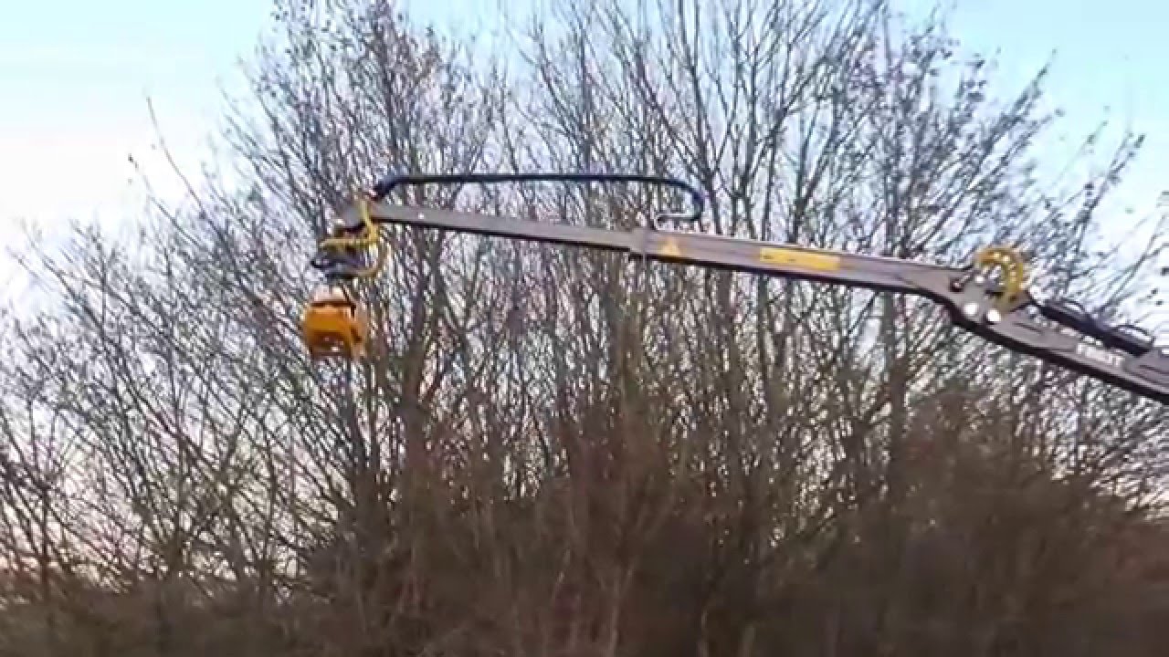 Dreipunktkran K&auml;llefall FB 63- Teleskopkran mit Teleskopabst&uuml;tzung