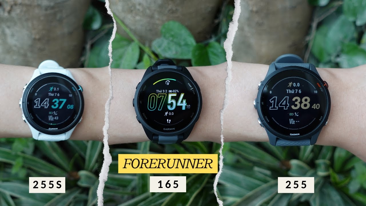 Đánh giá chi tiết Garmin Forerunner 165: Khác biệt gì so với Forerunner 255?
