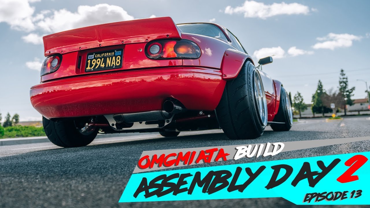 ROCKET BUNNY MIATA ASSEMBLY DAY 2  | #OMGMIATA | SEMA EP13 | [4K60]