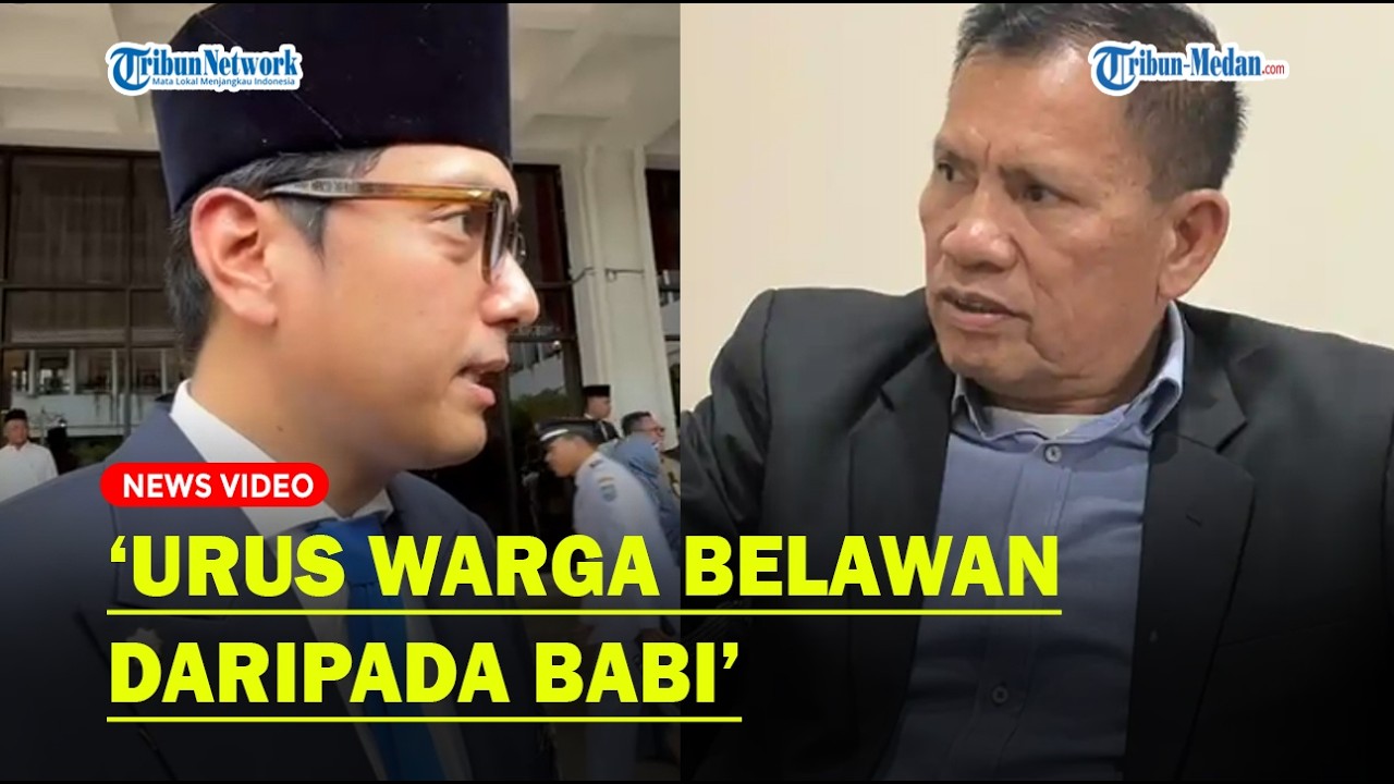 Landen Marbun: Tolong Perhatikan Warga Belawan daripada Urusi Daging Babi❗