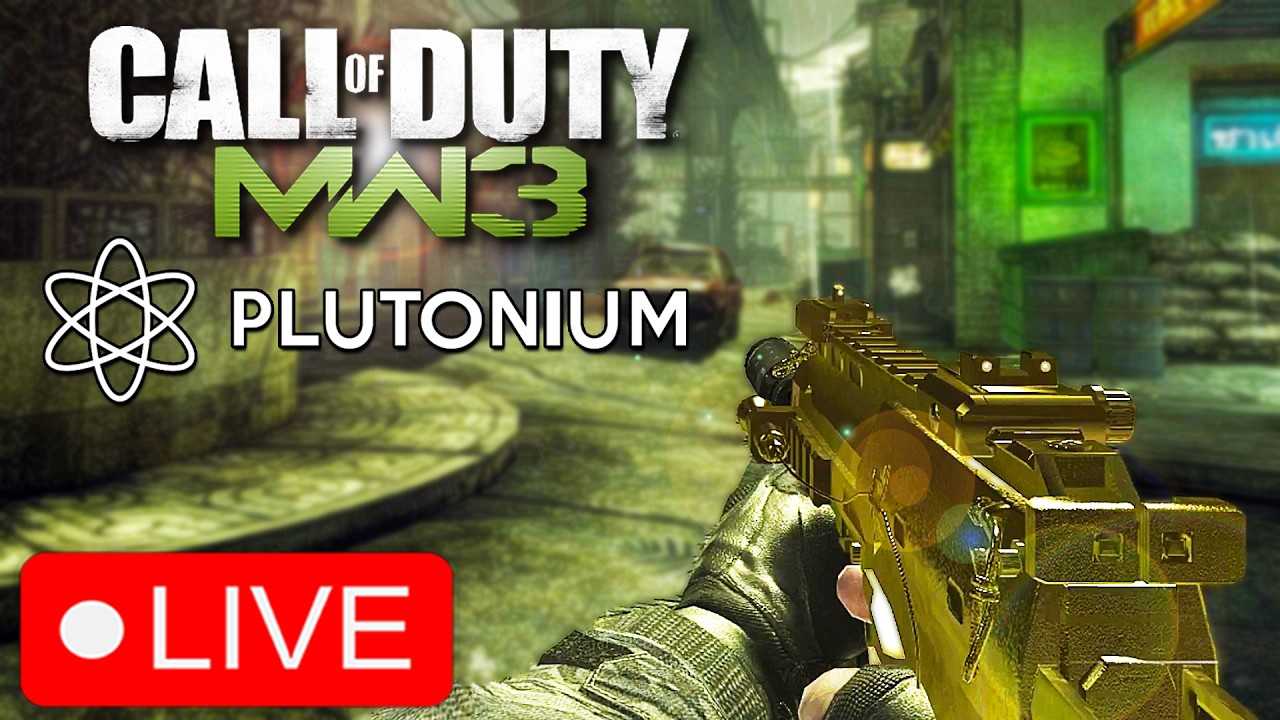 🔴REVIVING COD MW3 ON OUR VERY OWN PLUTONIUM SERVER!