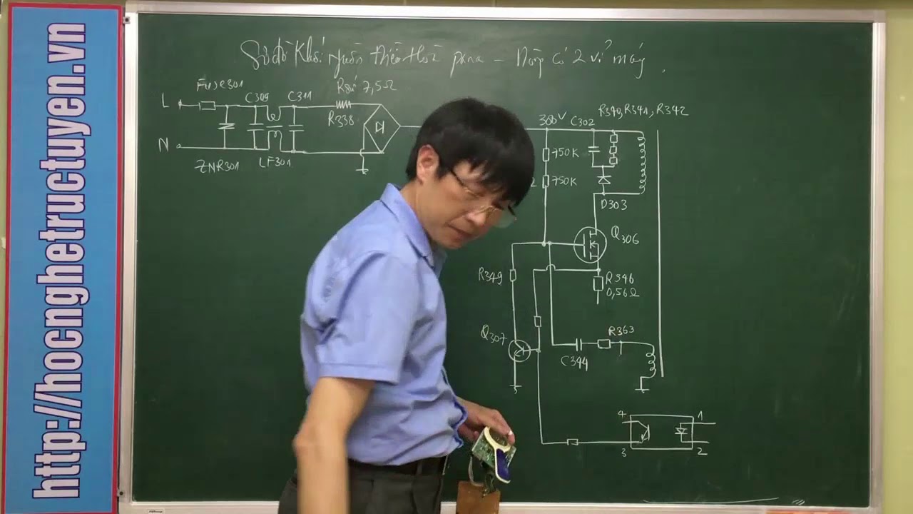 Analysis of Pulse Source using power lamp on Pana machine - Mr. Vinh teaches directly, learns adv...