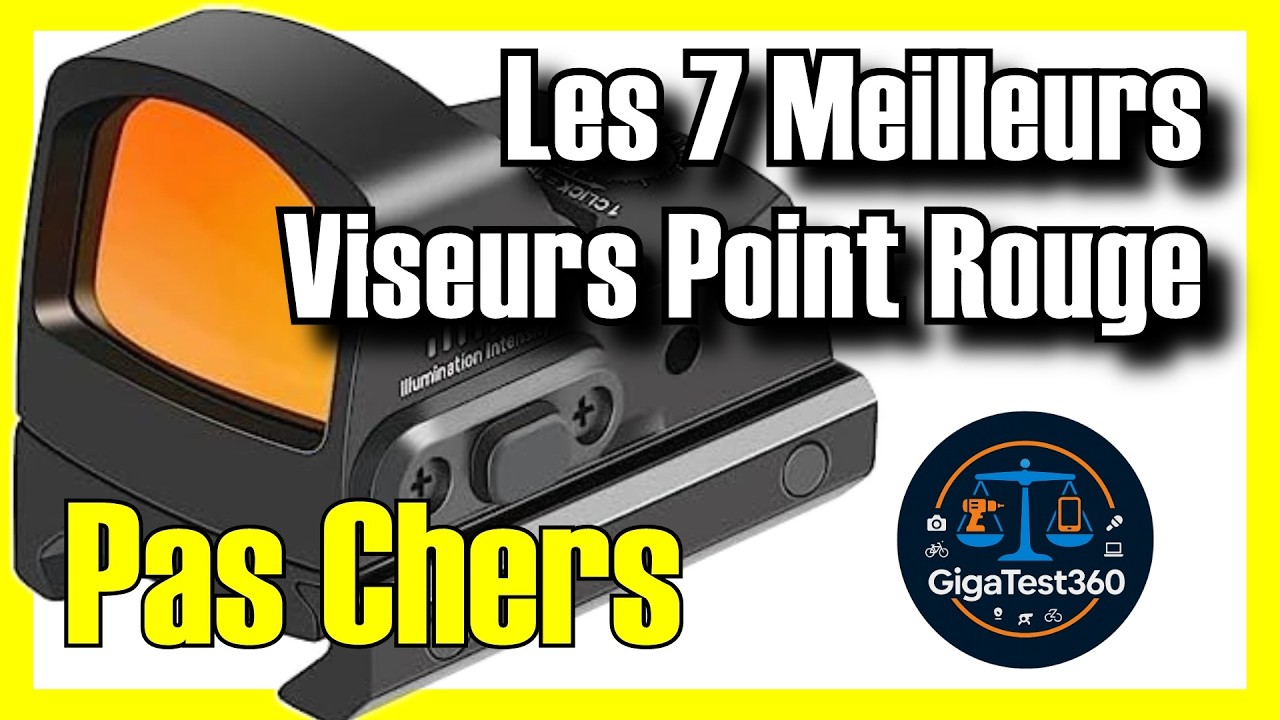 🔴🔥 Les 7 MEILLEURS Viseurs Point Rouge PAS CHERS sur Amazon [2025]✅[Qualité/Prix] Précision