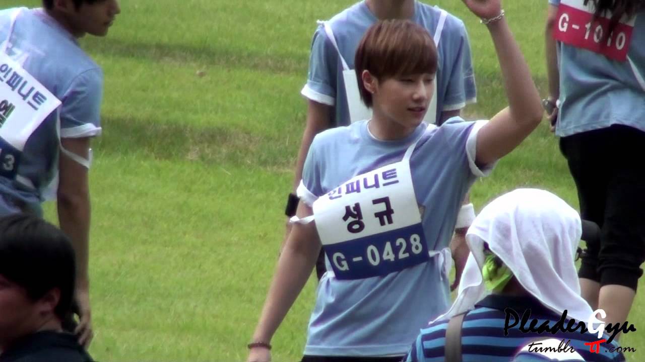 [Fancam] 110827 인피니트 댄스 타이임 @  아이돌 육상대회