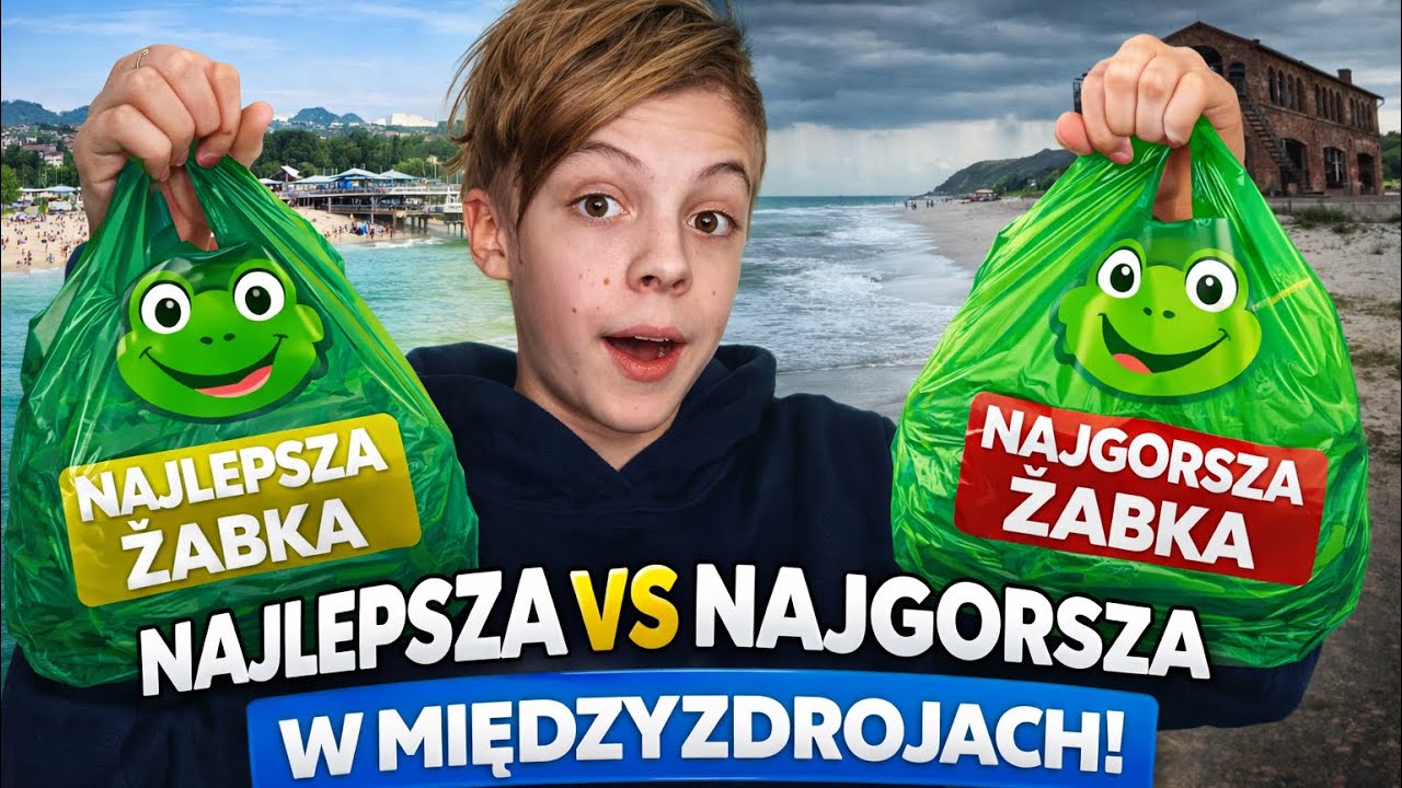 testujemy Żabki w Międzyzdrojach