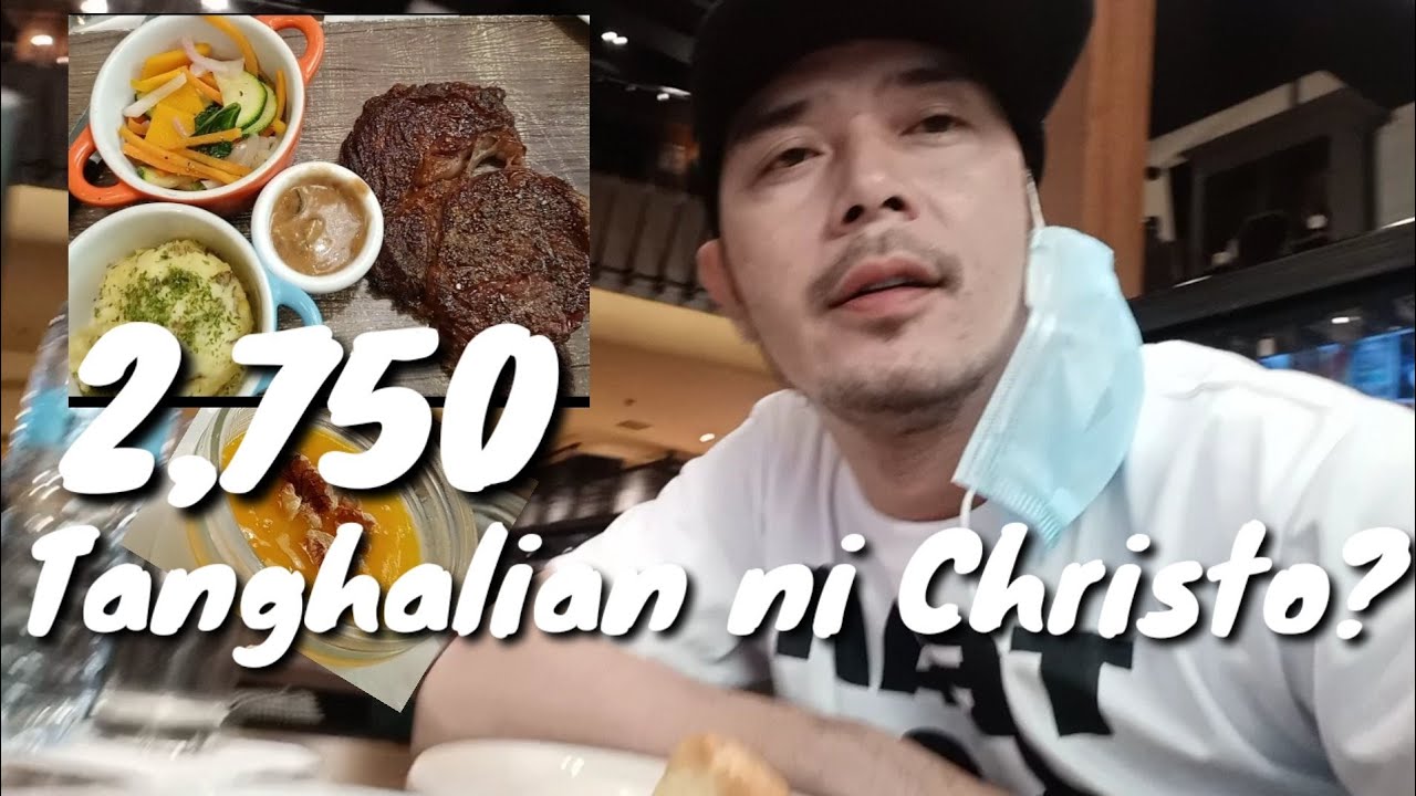 Vlog #16 Mahal na tanghalian ni Christo