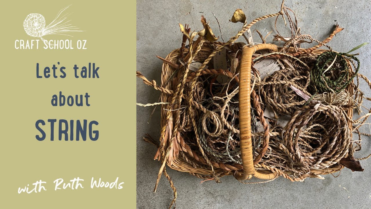 Lets talk about string (cordage)