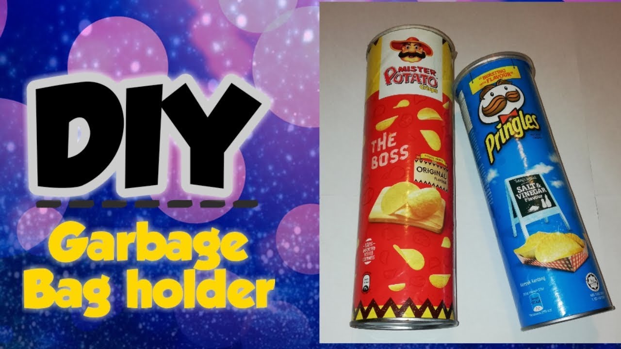 HOW TO TURN THIS INTO GARBAGE BAG HOLDER-EASY DIY
