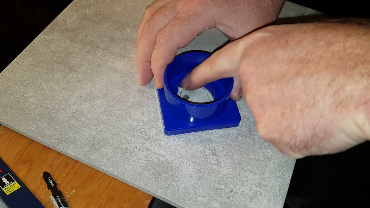 How To Quickly and Easily Drill a Hole in Hard Porcelain With A Diamond Bit