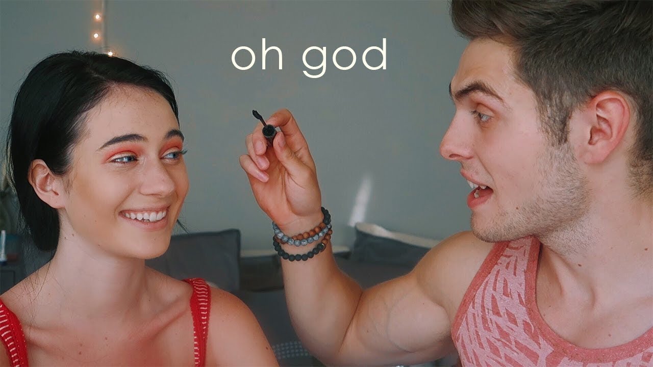 MY BROTHER DOES MY MAKEUP