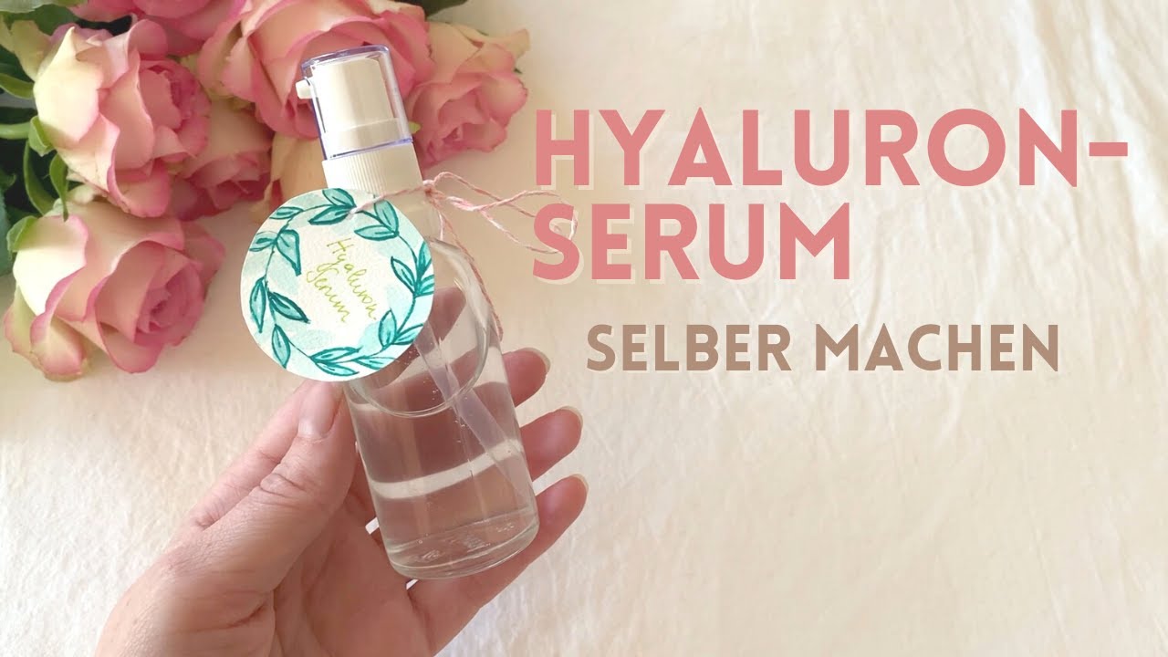 Rosen-Hyaluron-Serum selber machen | Straffendes Hyaluron-Gel mit Rosenduft