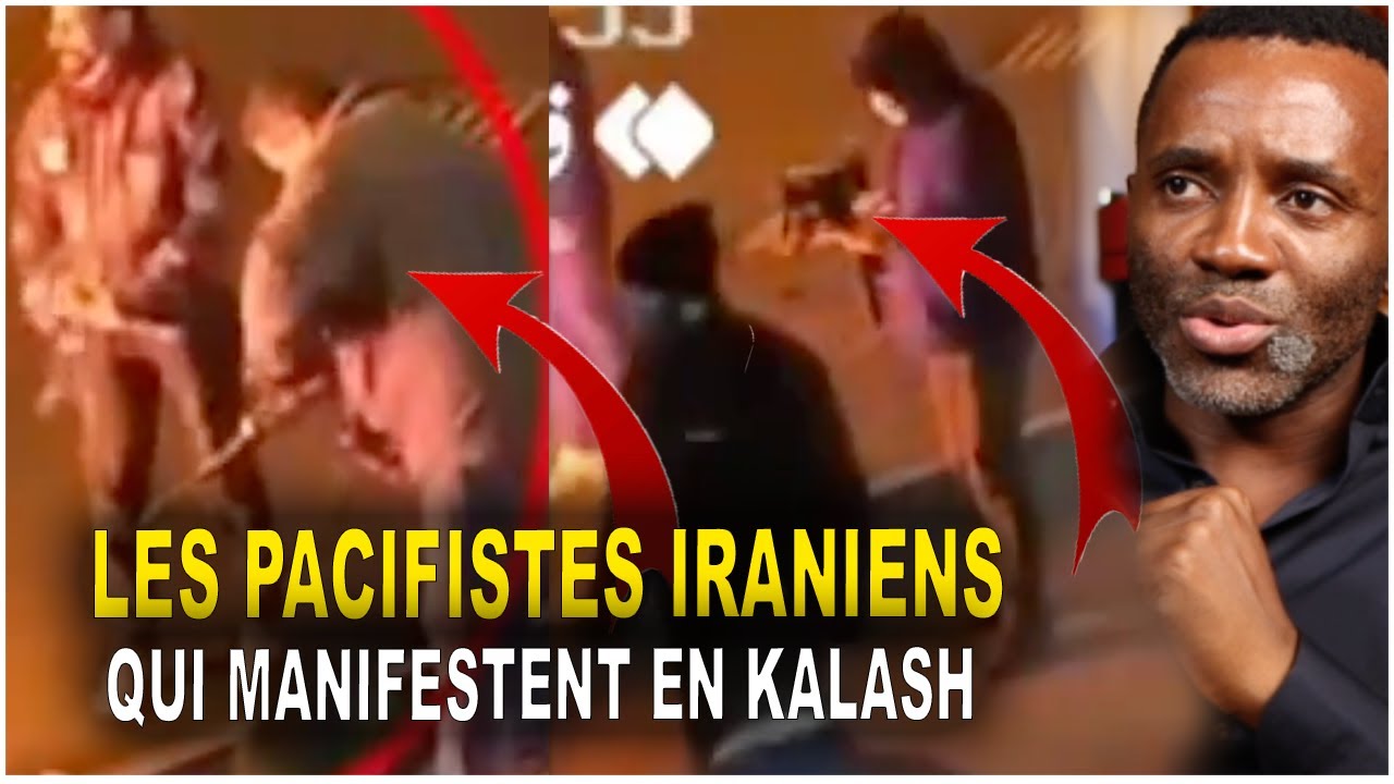La vérité sur les manifestants pacifiste iraniens en image