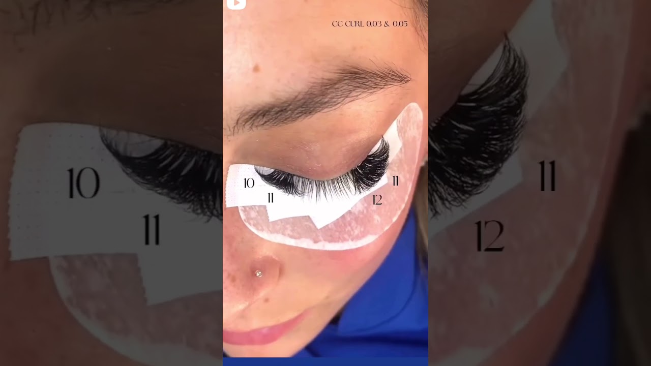 CC Curl 0.03 & 0.05 Volume Lashes. 