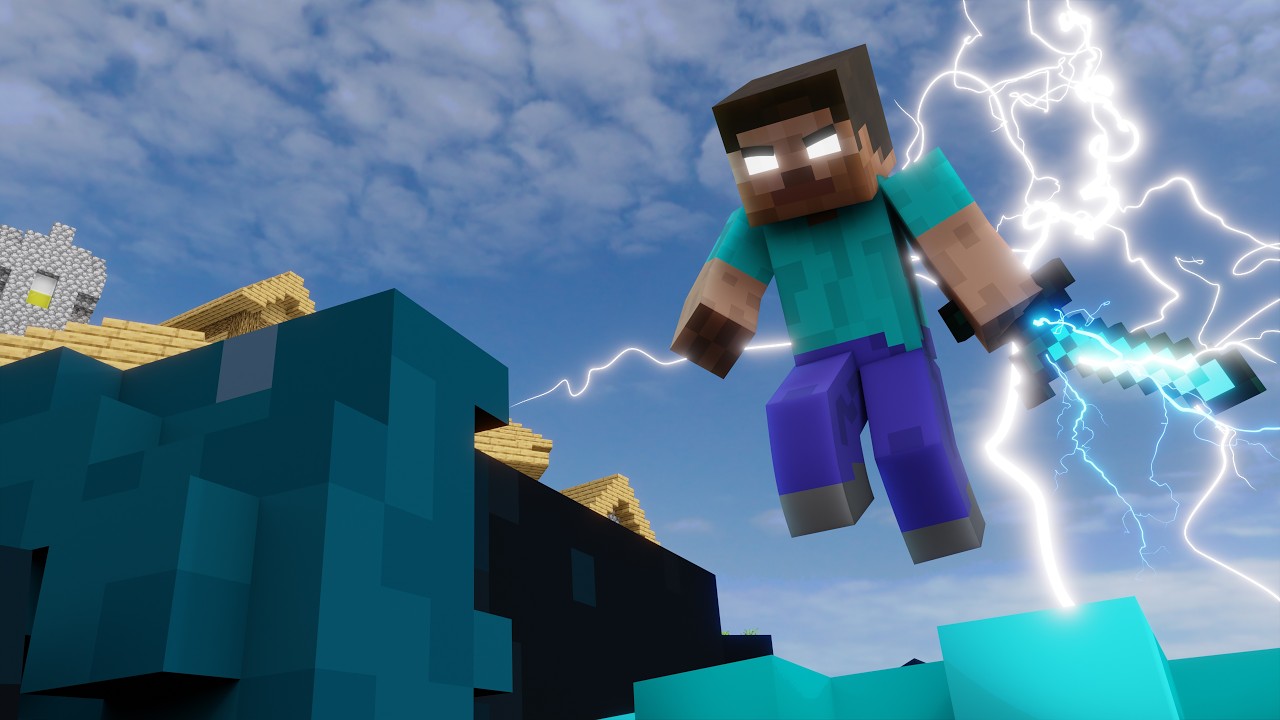 THE MONSTER: HEROBRINE! - Alex And Steve Life (Minecraft Animation)