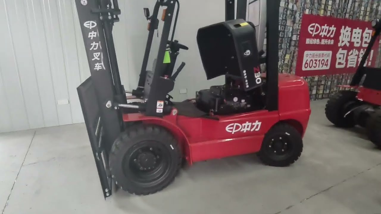 Melihat lebih dekat proses Remanufacturing Diesel Forklift Jadi Elektrik di pabrik EP ( Hubei China)