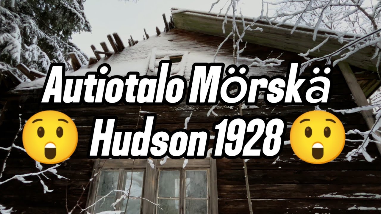 Autiotalo Mörskä Hudson 1928