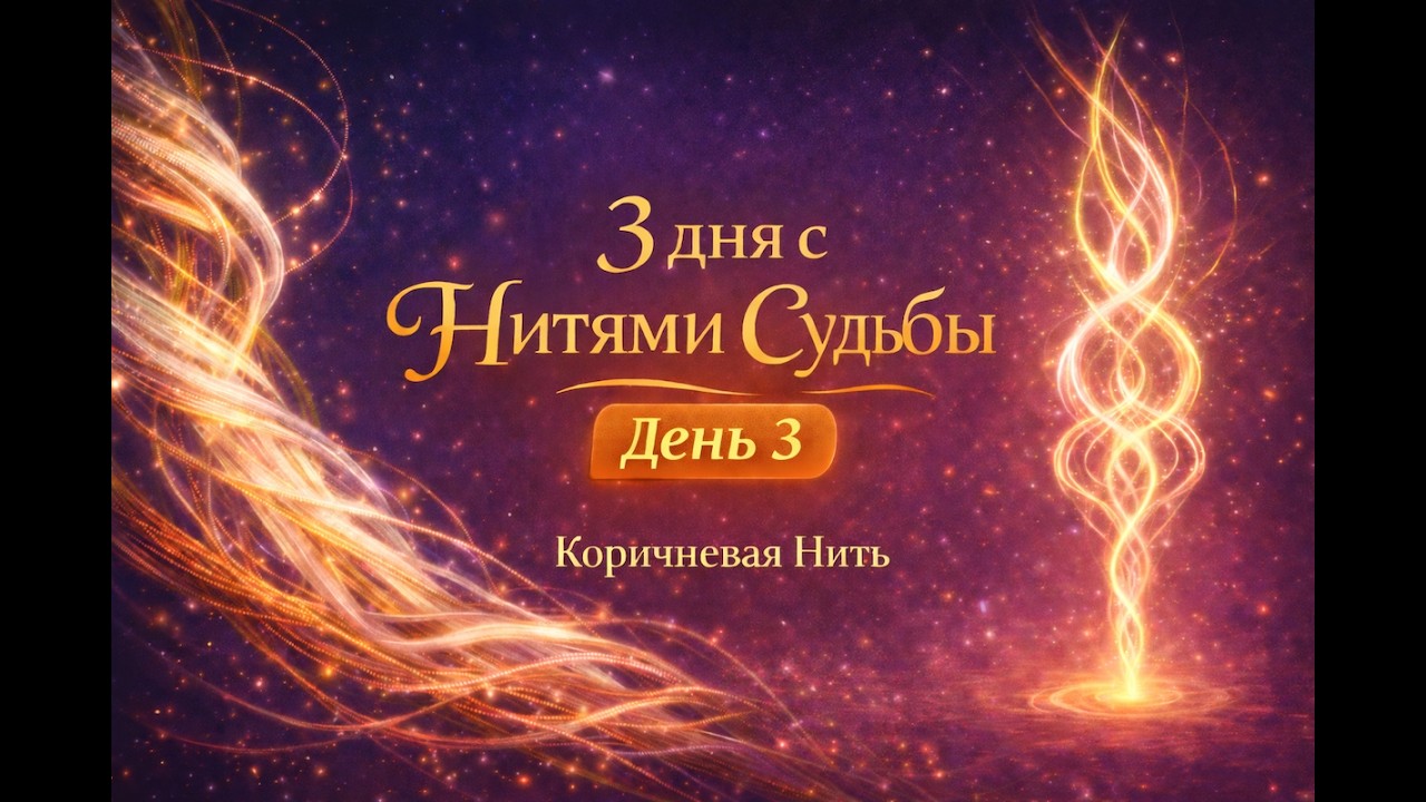 Дмитрий Каге. Три дня с Нитями Судьбы. Род как основа денег, устойчивости и жизни. [2026-02-16]