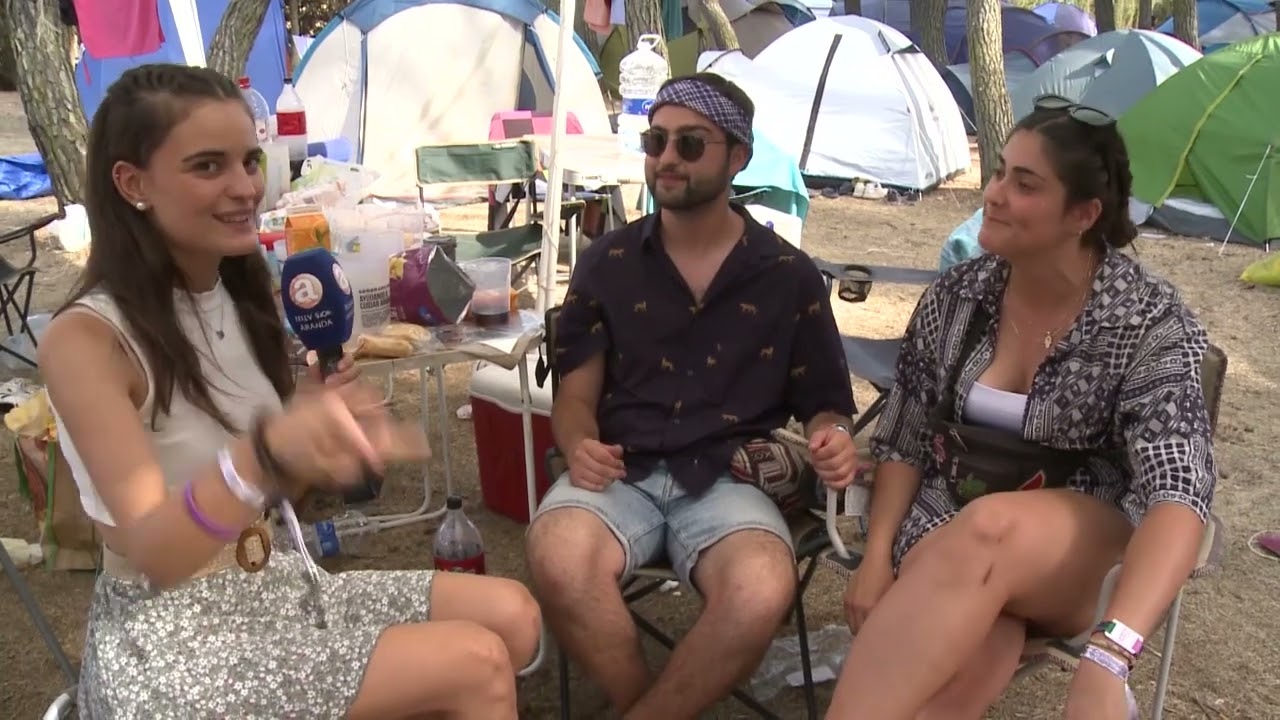 Nos acercamos al camping de Sonorama Ribera a ver cómo se lo pasan los sonorámicos | EV 15.08.2022
