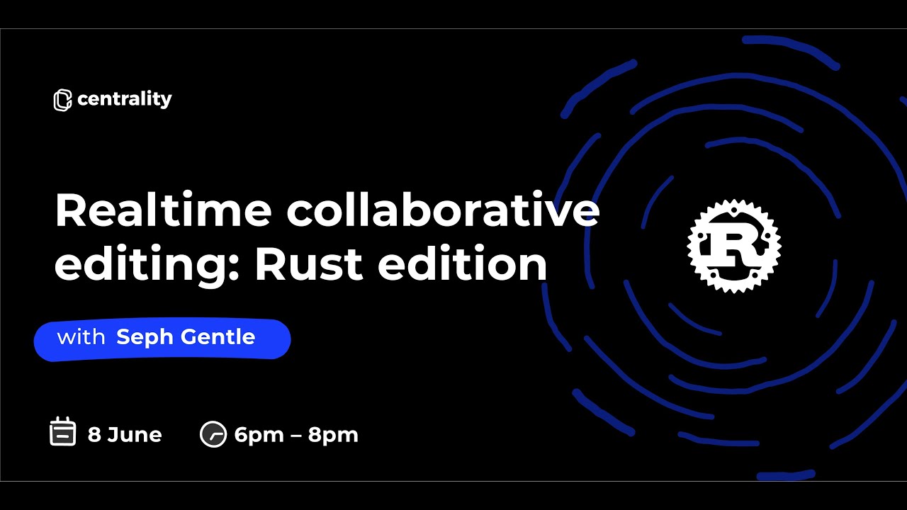 Realtime collaborative editing: Rust edition