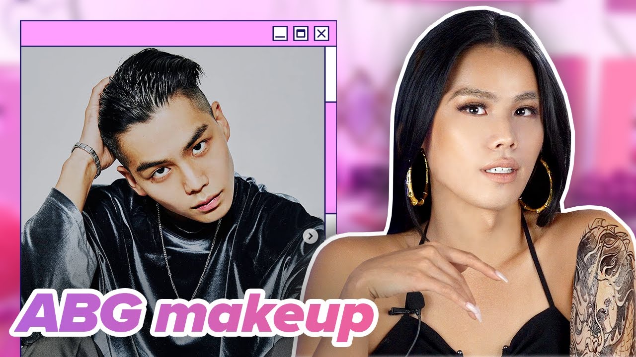 Korean KPOP Dancer Tries ABG Transformation Asian Baby Girl Makeup Makeover | PEACH KOREA