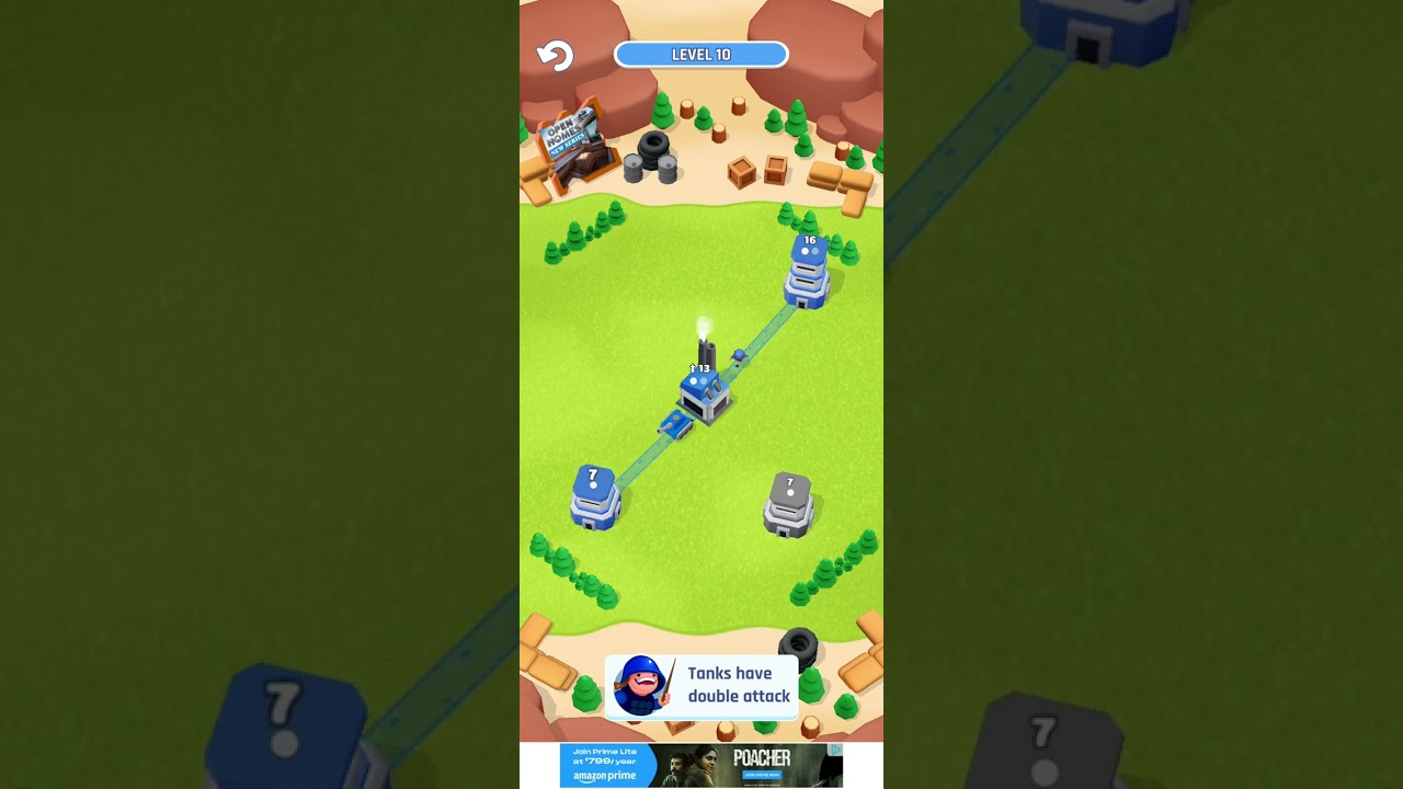 Tower War Gameplay - Level -10 @TheCloudGamingIndia