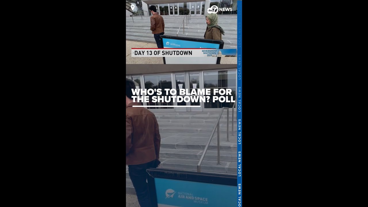 POLL: Who is at fault for the government shutdown?