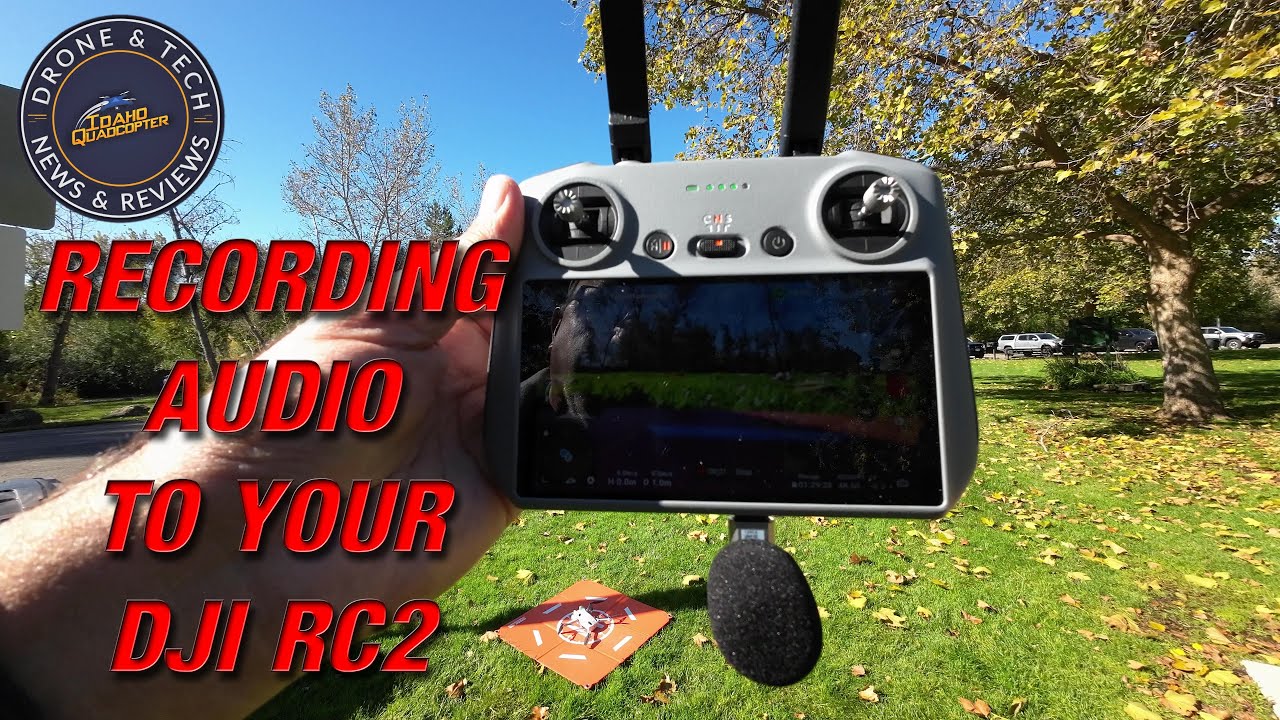 DJI RC2   Recording Audio to the Controller Using an External USB C Mic