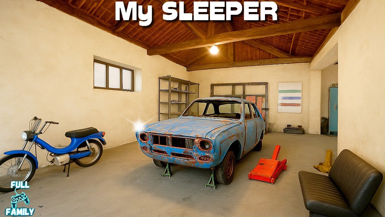 JE REMONTE UNE VOITURE DANS MON GARAGE / My Sleeper