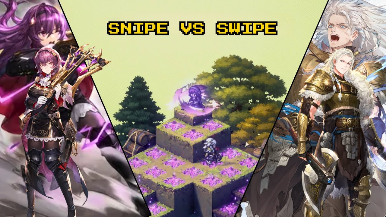 SNIPE VS SWIPE | Real-Time PvP | Sword of Convallaria