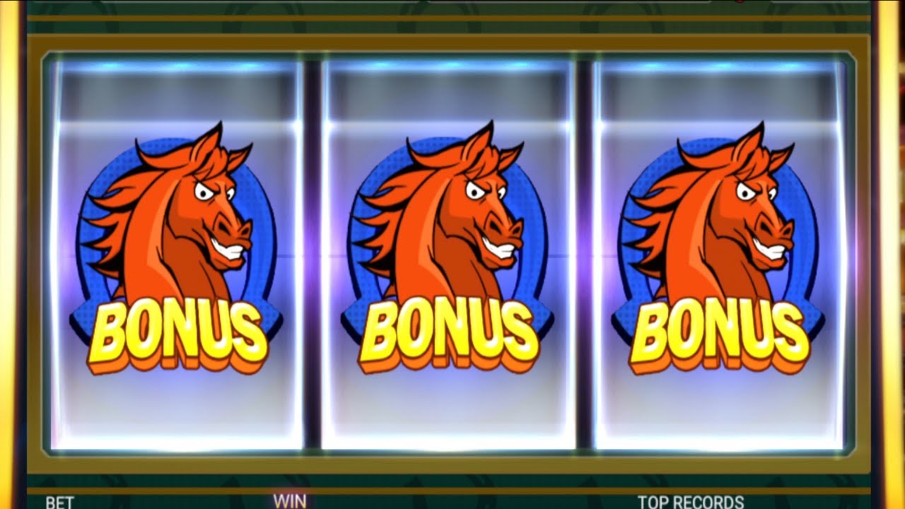LUCKY HORSESHOE WON 157,000 Classic Slot Machine