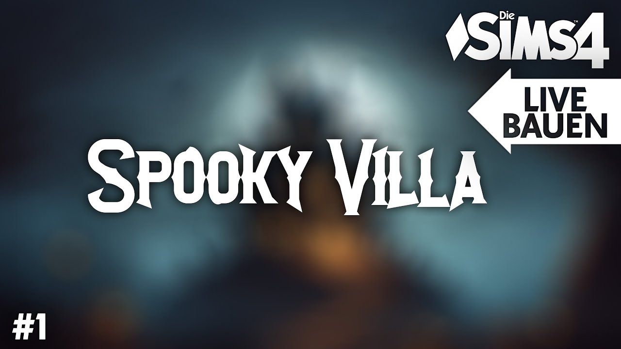 Spooky Villa bauen 🎃👻 LIVE in Die Sims 4 mit Daniel & Chris #1