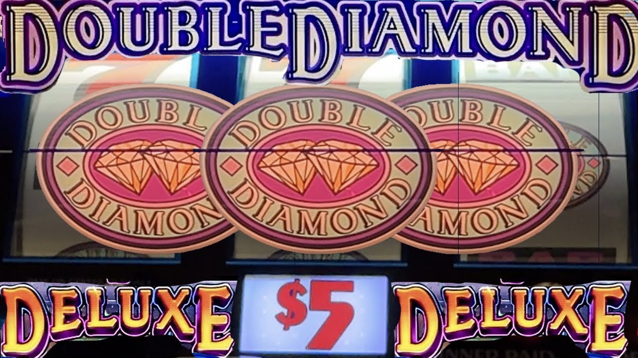 Classic Old School Double Diamond and Double Diamond Deluxe 3 Reel Casino SlotS