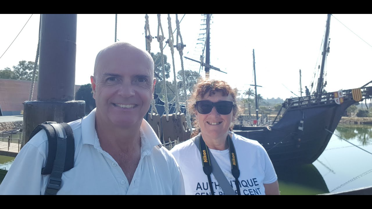 Huelva and crossing the border from Spain to Portugal