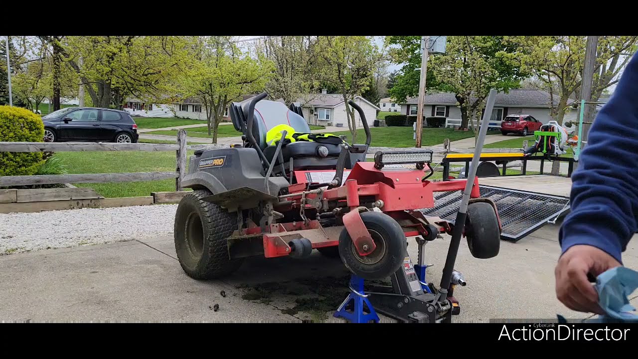 Maintenance On Snapper Pro!!