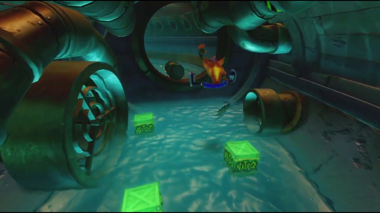 حصلت مكان الجوهرة الخضراء المخفية في كراش الجزء الثاني