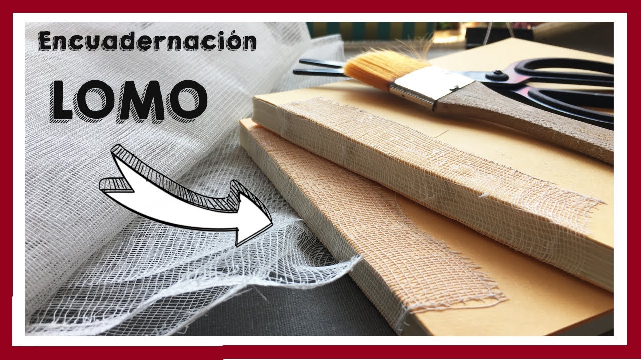 📚 Preparación para el ENTAPADO➡️ Cómo  REFORZAR EL LOMO y las Guardas de un LIBRO o CUADERNO