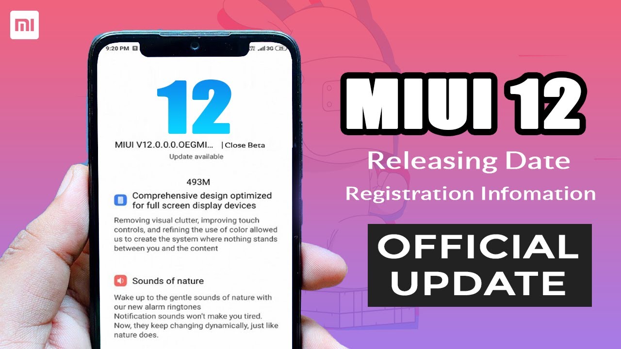 MIUI 12 Official Releasing Date & Beta Registration - Xiaomi Will Announce The MIUI 12 On April 27th