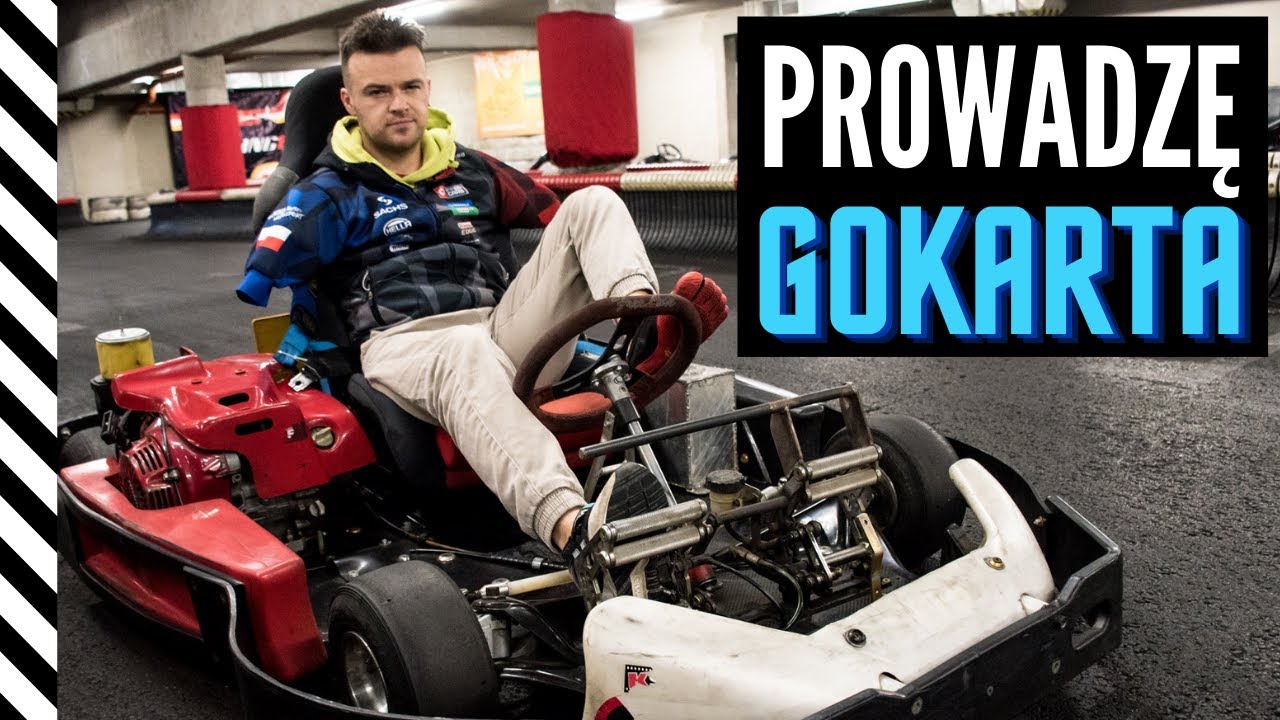 Prowadzę GOKARTA STOPĄ! | Bartosz Ostałowski