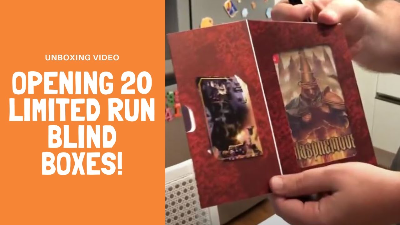 20 Nintendo Switch Blind boxes from Limited Run!! What’s inside!?
