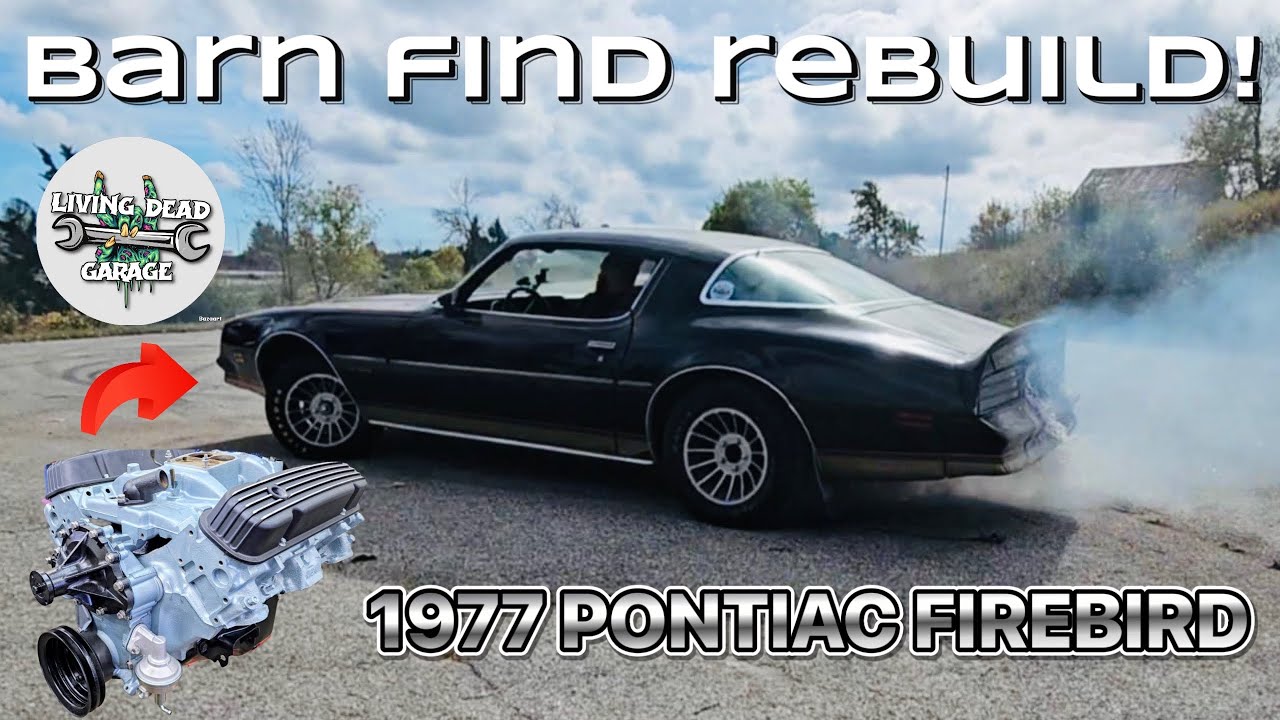 1977 Pontiac Firebird BARN FIND gets and engine overhaul! Will it do burnouts?!