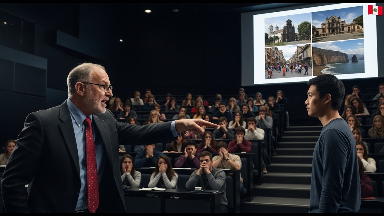 “¿Perú es atrasado?”: profesor de Harvard estalla al ver imágenes falsas mostradas por alumno chino