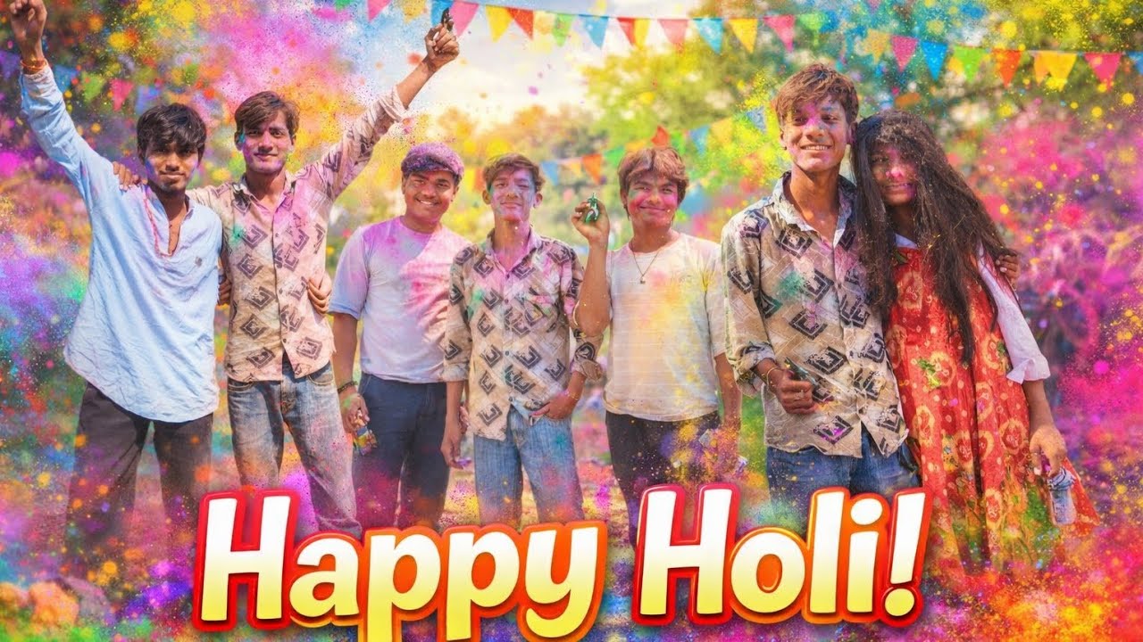 Holi Ka Asli Maza 😍🔥 | Rang, Dosti Aur Masti | srdkstudio | #holiday #comedy |